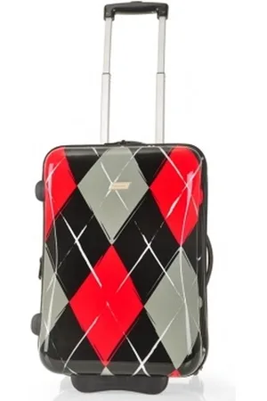 Claymore TROLLEY RED ARGYLE 62 CM