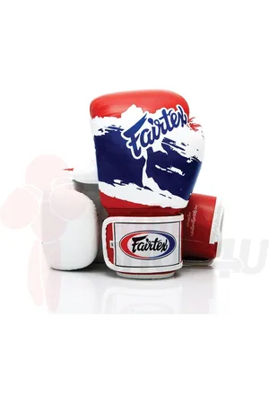 Fairtex BGV1 Universal Bokshandschoenen - "Tight-Fit" Design - Thai Pride - Maat 12 oz