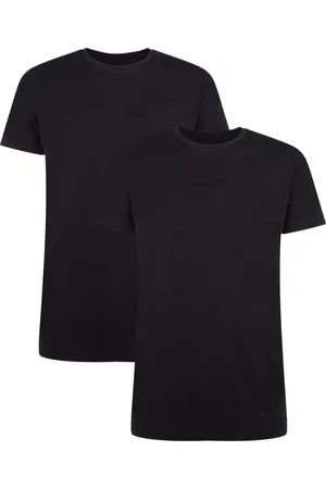Bamboo Basics Comfortabel & Zijdezacht Ruben - Bamboe T-shirts (Multipack 2 stuks) Heren Ronde Hals - Korte Mouwen - - M