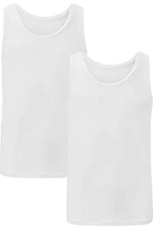 Bamboo Basics Comfortabel & Zijdezacht Stef - Bamboe Singlet (Multipack 2 stuks) Heren - Slim Fit - - L