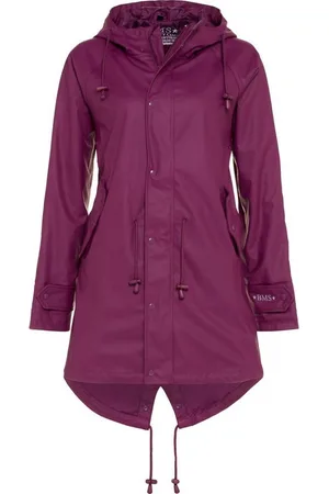 BMS Paarse dames regenjas / parka HafenCity® van 6XL