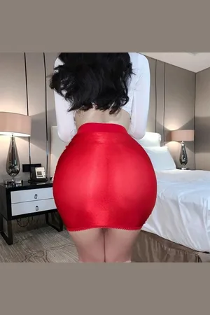 Merkloos Doorschijnende Rok - Transparant - Sexy Lingerie - Cosplay - Doorzichtig Dames Rokje - met Kanten Rand - One Size