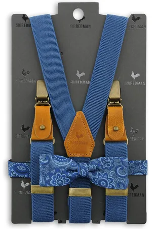Sir Redman Bretels met strik - kids bretels combi pack Urban Paisley