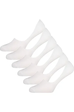 Bamboo Basics Comfortabel & Zijdezacht Mika - Bamboe Onzichtbare Sokken (Multipack 6stuks) Heren / Dames - No-Show - - 35-40