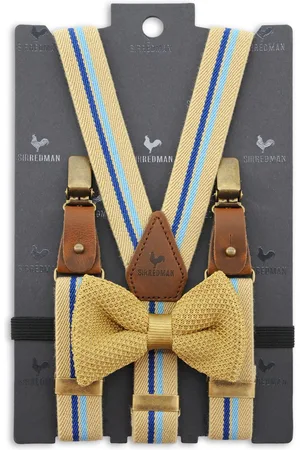 Sir Redman Bretels met strik - kids bretels combi pack Spring Party