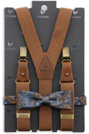 Sir Redman Bretels met strik - kids bretels combi pack Paisley Charm