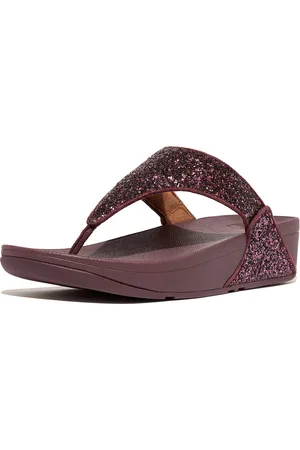 FitFlop Lulu Glitter Toe-Thongs PU Glitter - Maat 41