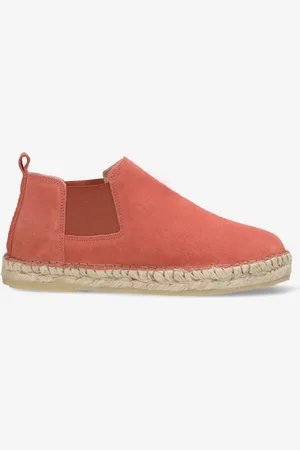 Shabbies Amsterdam Espadrille Elche Chelsea Coral - Maat 40
