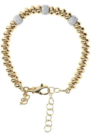 Bronzallure Shiny Round Link stretch bracelet WSBZ01048YWY