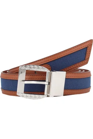 Davidoff Icon Riem Leer - Jongens - individuell kürzbar - braun