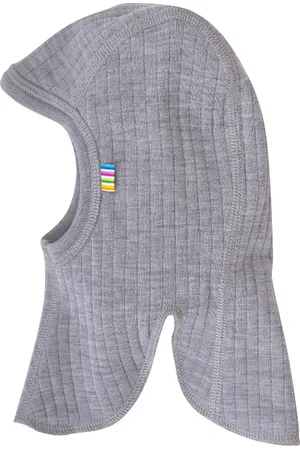 Joha Kinder M??tze Schlupfm??tze aus 100% Wolle Light Grey Melange-45 cm