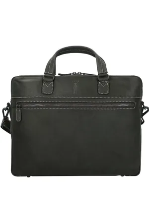 Jack kinsky Baltimore 8 Lederen aktetas 40 cm Laptopcompartiment