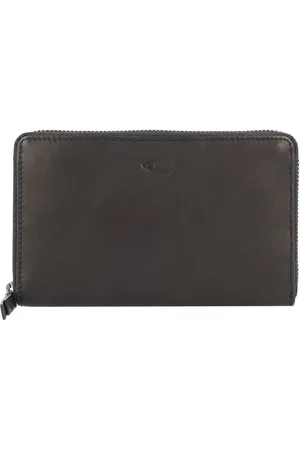 Camel Active Portemonnee Merida Zip Around Wallet Zwart