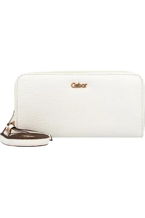 Gabor Portemonnee Gela Long Zip Wallet Wit