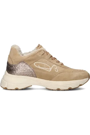Fred de la Bretoniere Sneaker Mariola Sign Teddy Sand - Maat 39