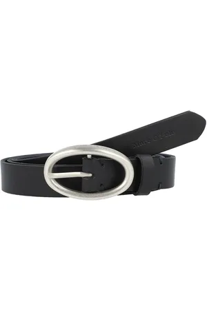 Marc O’ Polo Leren Riem Elly Belt W105 Blauw