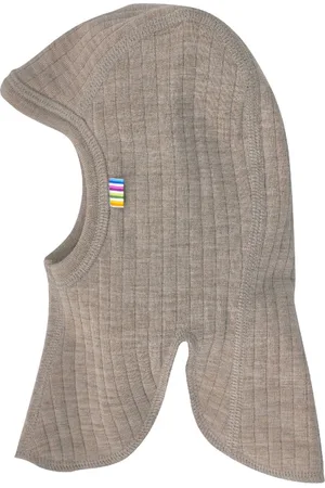 Joha Kinder M??tze Schlupfm??tze aus 100% Wolle Sesame Melange-45 cm