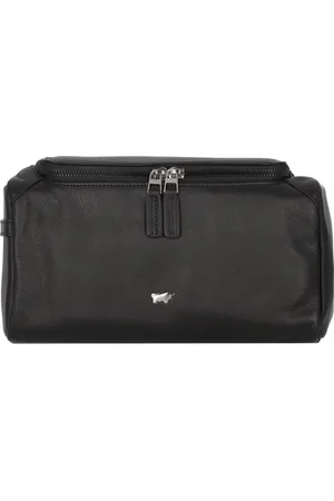 Braun büffel Braun Büffel Leren Toilettas Golf 2.0 Bags Washbag Zwart
