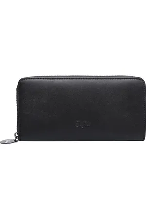 Buffalo Portemonnee Muse Long Wallet Zwart