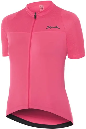 Spiuk Anatomic Korte Mouw Wielertrui Roze L Vrouw