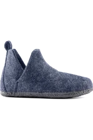 Birkenstock Andermatt Kids Standard WZ Narrow Unisex Sloffen - Dark Blue - Maat 30