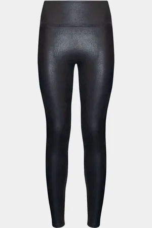 MAGIC Bodyfashion Leather Look Leggings - Black - Maat M