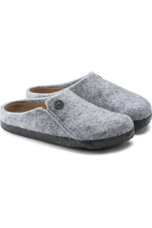 Birkenstock Zermatt Kids Standard WZ Narrow Unisex Sloffen - Light Gray - Maat 30