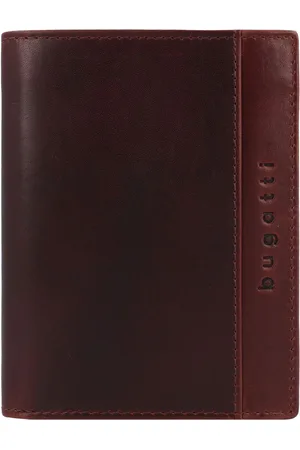Bugatti Portemonnee Romano Wallet With Flap Donkerbruin