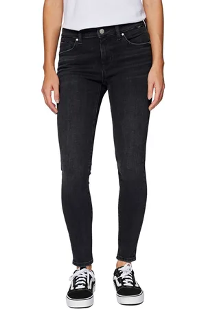Mavi Dames Jeans Broeken ADRIANA skinny Fit Zwart 32W / 28L Volwassenen