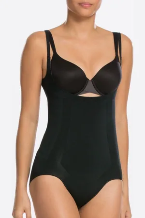 Spanx Body Open-Bust OnCore | Zwart - Maat L