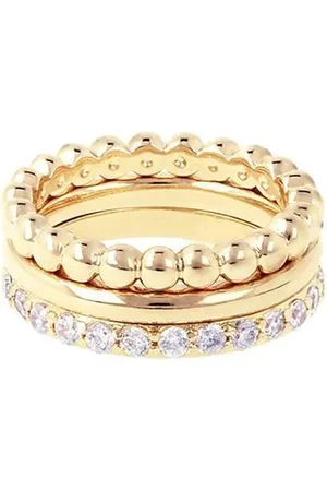 Bronzallure Set of 3 rings WSBZ00283Y.WY