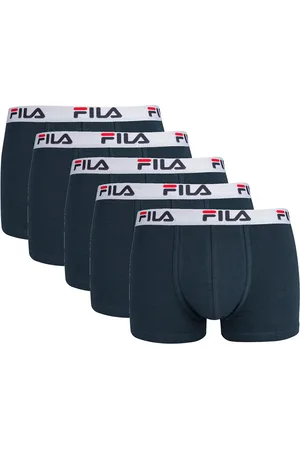 Fila Heren Basic Boxershorts - 5 Pack - Maat XL - Navy