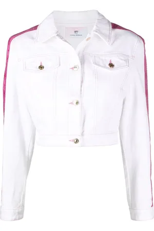 Chiara Ferragni • kort denim jasje • maat 36 (IT42)
