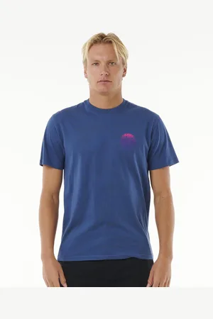 Rip Curl Wetsuit Icon Tee - Washed Navy