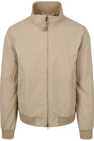 GANT Jas Hampshire Beige - Maat L - Heren - Tussenjas