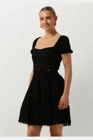 Guess Ss Clio Flare Midi Dress Jurken Dames - Kleedje - Rok - Jurk - - Maat XS