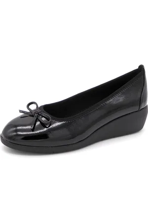 Jana Dames Ballerina - 22162-018 Lak - Wijdte H - Maat 41