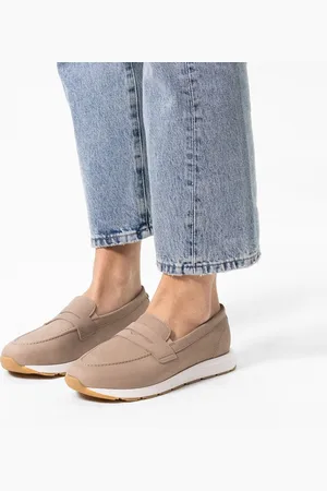 No Stress Dames - nubuck loafers - Maat 41
