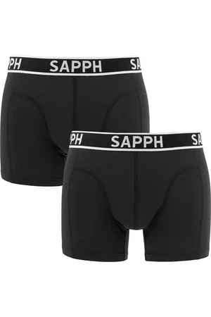 Sapph Boxershort Heren - Basic- Microvezel - 2pack - - S
