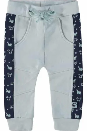 4PRESIDENT Newborn baby jongens joggingbroek Niklas Sterling Blue