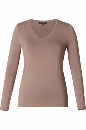 Base Level CURVY Alize Jersey Shirt - - maat X-0(44)
