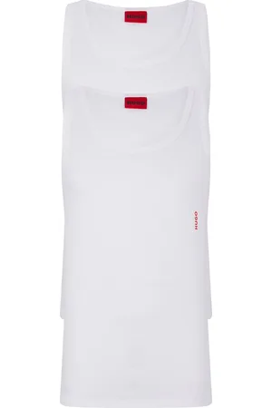 HUGO BOSS HUGO stretch tanktops slim fit (2-pack) - heren singlets O-hals