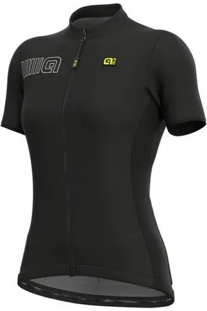 Alé DONNA SS JERSEY PRAGMA COLOR BLOCK - Zwart - XL - Valt klein