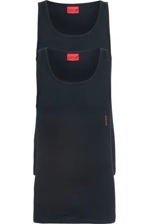 HUGO BOSS HUGO stretch tanktops slim fit (2-pack) - heren singlets O-hals - - Maat: L