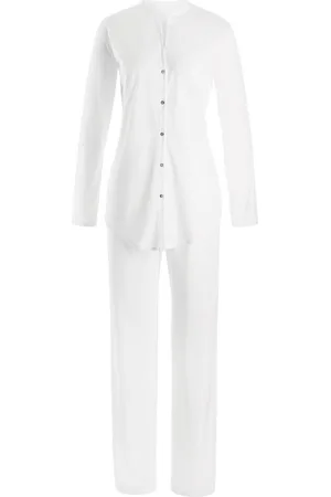 Hanro Langarm Pyjama Cotton Deluxe