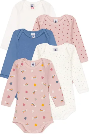 Petit Bateau Setje met 5 katoenen body