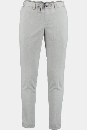 Born with Appetite Wollen Pantalon DAS drawstring trouser 24104DA36/920 mist