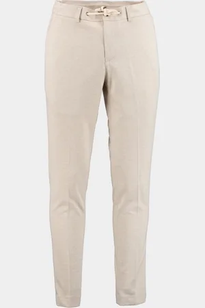 Born with Appetite Wollen Pantalon DAS drawstring trouser 24104DA36/820 sand