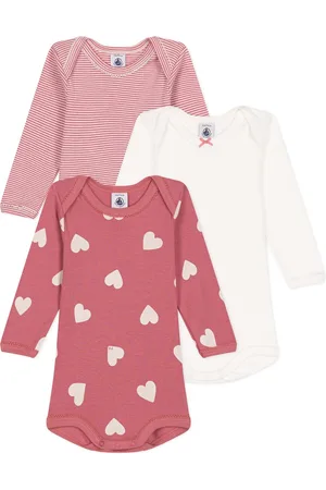 Petit Bateau Setje met 3 katoenen body