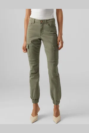 VERO MODA VMIVY MR ANKLE CARGO PANTS NOOS - Dames - Broeken